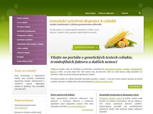 prediktivní genetické testy | celiakie | trombóza | laktózová intolerance