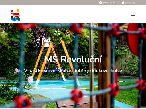 mš revoluční - jsme mateřská škola v centru prahy. a v naší kreativní školce, dobře je klukovi i holce!