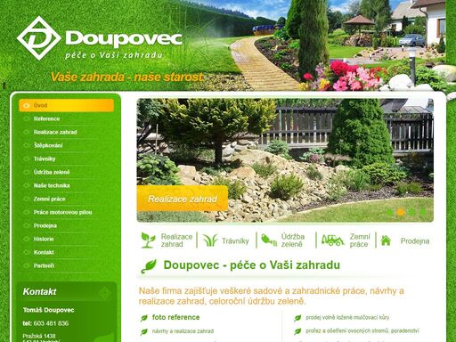 zahradni, zahrady, vrchlabí, trutnov, zahradnícké firma doupovec zajišťuje veškeré sadové úpravy, zahradnické práce a celoroční udržbu zeleně. návrhy a realizace zahrad. pokládka travních koberců. zajišťujeme kompletni realizaci zahradních jezirek.