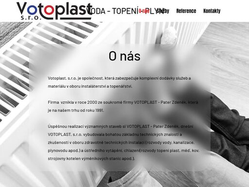 votoplast, voda, plyn, topeni, geberit, vodoinstalaterstvi, tepenarstvi, montaz, servis, opravy, potrubni systemy
