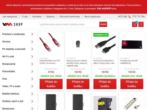 internetový obchod a kamenná prodejna v novém městě nad metují. široká nabídka výpočetní techniky a elektroniky,
      nabídka notebooků, komponent, pc sestav, sestavení počítačů na míru, servis a upgrade notebooků a počítačů.