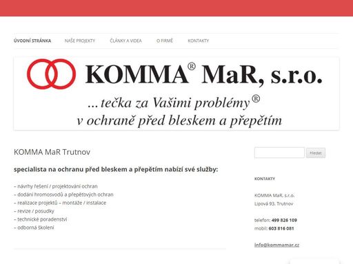 návrh, projekt a realizace hromosvodu na průmyslové a obytné stavby.