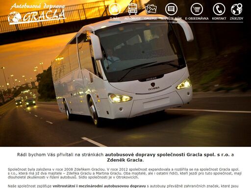 zdeněk gracla, autobusová doprava gracla, autobusová doprava zlín