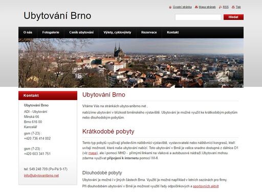 penzion - ubytování brno vám ubytování v blízkosti bvv, krátodobé i dlouhodové ubytování v brně.