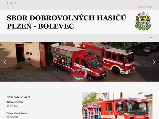 sbor dobrovolných hasičů plzeň bolevec
