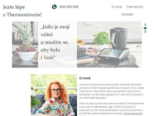 thermomix - jezte lépe s thermomixem. thermomix je multifunkční kuchyňský přístroj, který vám nahradí snad všechny běžně používané kuchyňské spotřebiče.