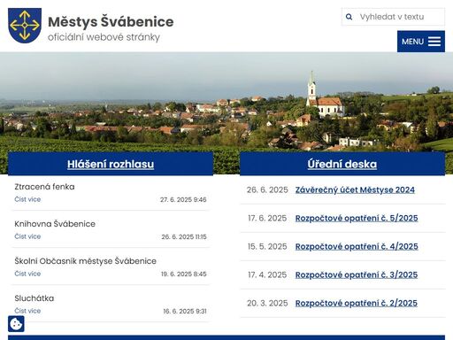 městys švábenice (německy: schwabenitz, v letech 1939-1945 německy: schwabendorf) se nachází v okrese vyškov v jihomoravském kraji. žije zde přibližně 1 000 obyvatel.