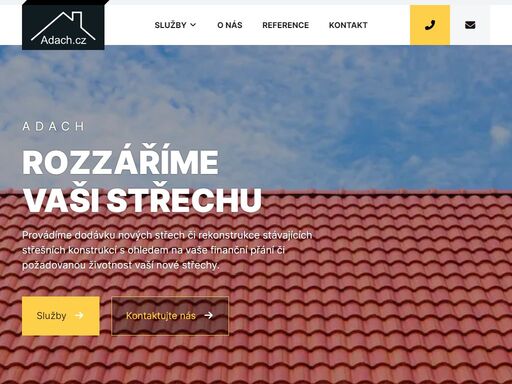 provádíme dodávku nových střech či rekonstrukce stávajících střešních konstrukcí s ohledem na vaše finanční přání či požadovanou životnost vaší nové střechy.