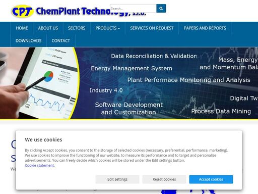 process data information systems, mass and energy balancing software, process data reconciliation and validation, plant test runs, process optimization,   monitoring and minimization of voc emissions.