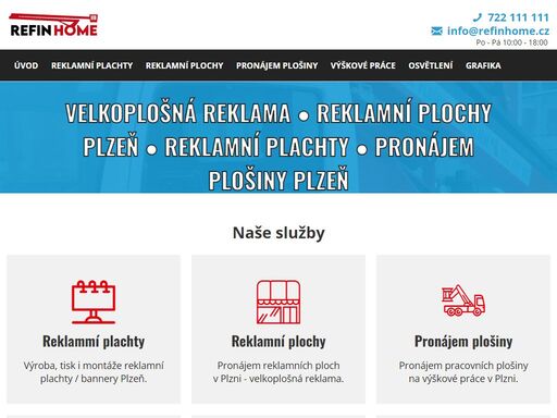 reklamní plochy, billboardy plzeň, velkoplošná reklama, reklamní plochy 25-160m2, reklamní plachty reklamní bannery 166,-kč/m/550g, reklamní štíty, reklama.