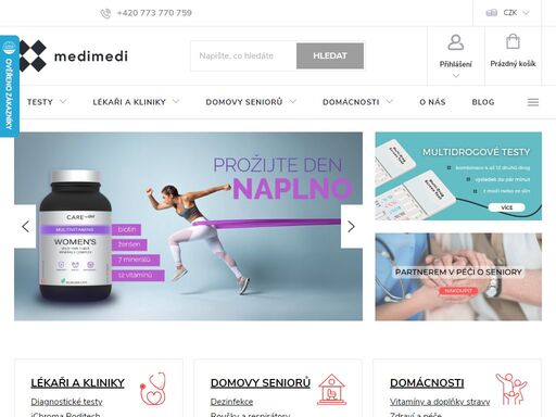 medimedi - lékařská diagnostika.  
komplexní vybavení vaší laboratoře nebo kliniky


nabízíme nejmodernější přístrojovou techniku a potřebné komponenty do vašich laboratoří nebo klinik. nabídku se snažíme neustále rozšiřovat a držet krok s vývojem laboratorních technologií.
jsme dodavatelem laboratorní techniky…