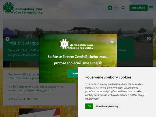 zemědělský svaz je sdružení zemědělských společností, zemědělských a odbytových družstev, zemědělců a dalších podnikatelů, jejichž podnikání je zaměřeno na ... 