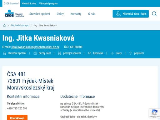 poraďte se s odborníky čsob stavební ohledně stavebního spoření, financování bydlení nebo spoření a společně s nimi vyberte pro sebe tu nejvhodnější variantu.