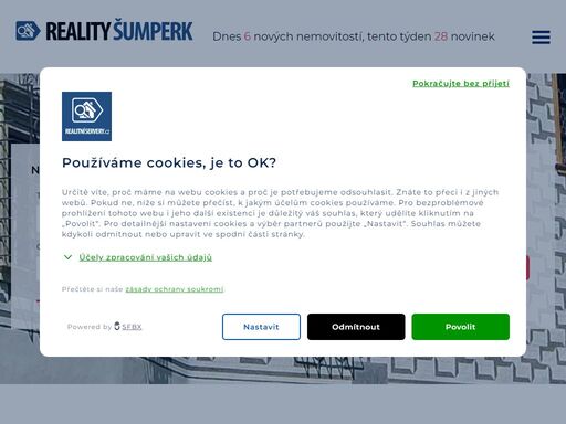 realitní inzerce pro okres šumperk. nemovitosti na prodej či k pronájmu, prověřené rk i nabídky bez realitky.
