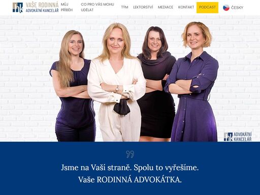 vaše rodinná advokátka jsou zkušení advokáti na vaší straně. zaměřujeme se na rodinné, obchodní, pracovní právo. své klienty zastupujeme v soudních řízeních.