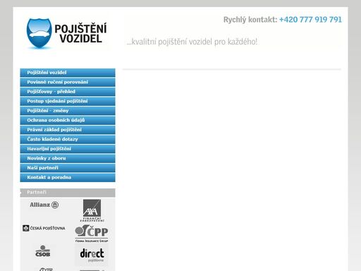 pojištění vozidel kryštof