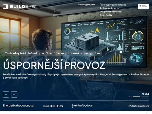 chytré řízení technologií budov