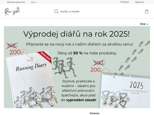 „objevte ideální plánovač pro každého běžce – běžecký diář 2026 - run4you. sledujte své běžecké výkony, tréninkové plány a pokroky. vytvořte si vlastní běžecký příběh a zlepšujte své výsledky. koupit diář 2026 na runforyou.cz“