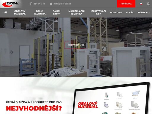 ekobal | balicí stroje a obalový materiál, paketovací lisy katalog ke stažení v katalogu naleznete základní informace o námi nabízených produktech z oblasti balicí techniky obalových materiálů. katalog je