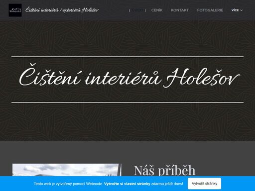vítáme vás na naší oficiální stránce. rádi bychom se představili, jsme malá rodinná firma v holešově, která si našla zálibu v čištění interiérů, renovací laků a detailingem vašeho čtyřkolého miláčka. naše práce nás hodně baví a největší odměnou pro nás jste vy, spokojení zákazníci. tímto vás rádi u nás přivítáme a uděláme pro vašeho čtyřkolého...