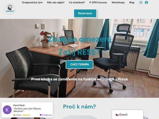 nadstandardní fyzioterapie, funkční neurologie a akupunktura v centru prahy. zbavte se s námi omezení a bolesti.
