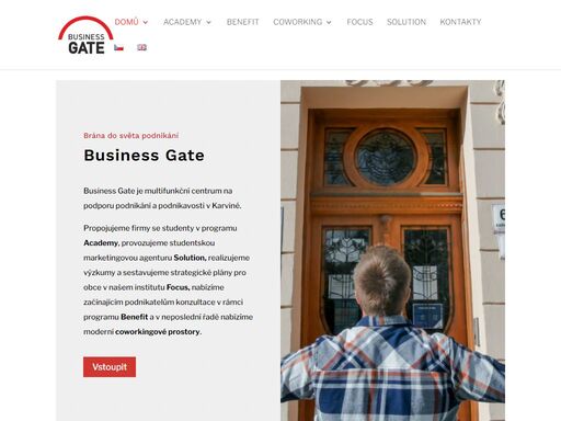 business gate je multifunkční centrum v karviné zaměřené na podporu podnikání. nabízíme coworkingové prostory, konzultace pro začínající podnikatele a propojení studentů s firmami na reálných projektech.