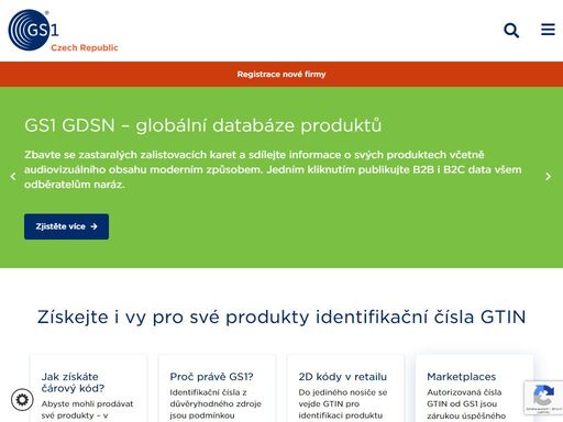 gs1 czech republic je jediným licencovaným pracovištěm pro registraci do systému gs1 na území čr.