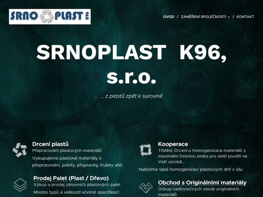 přepracování plastových materiálů