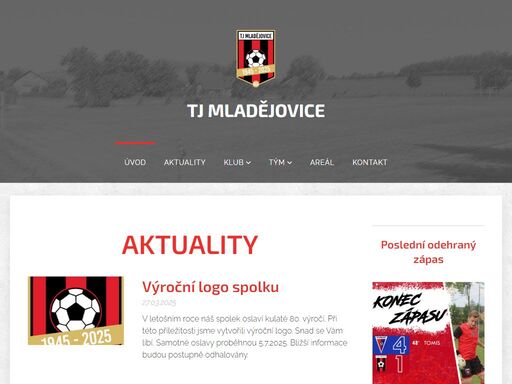 činnost spolku byla podpořena národní sportovní agenturou