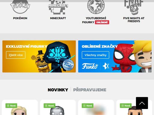  sběratelské figurky pro děti i dospělé, kdy předem nevíte, jakou figurku rozbalíte. nechte se překvapit! každá figurka má svoji vzácnost a pravděpodobnost nalezení.