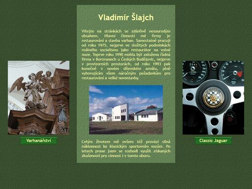stránky vladimíra šlajcha