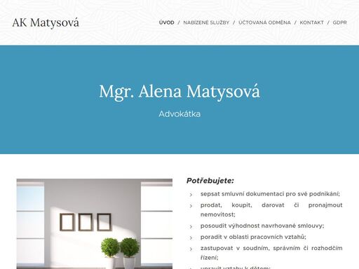 potřebujete právní radu? jsem zkušenou advokátkou poskytující právní služby v hradci králové.