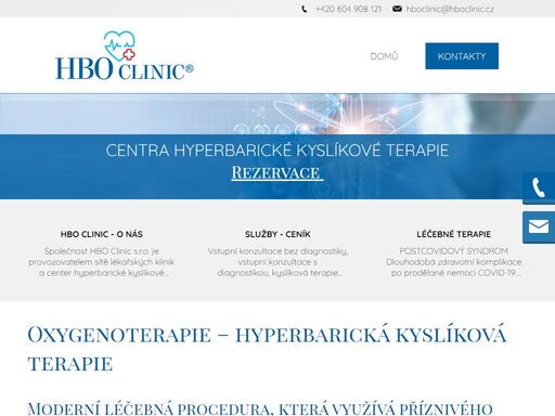 hbo clinic, s.r.o. se zaměřuje na hyperbarickou kyslíkovou terapii a prodej roztoků s koloidním stříbrem s vysokým dezinfekčním účinkem.