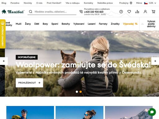 jsme specialisté na outdoorové oblečení a vybavení pro horolezectví, turistiku a pobyty v přírodě. poskytujeme odborný servis.