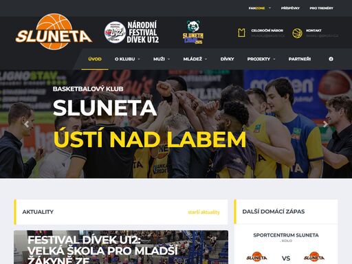 oficiální stránky sluneta ústí nad labem