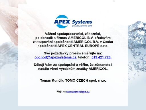 prohlédně si aktuální informace ze společnosti tomo czech s.r.o.