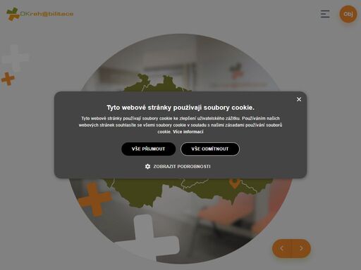 ok rehabilitace komplexní péče klientům. lékaři se specializací v oboru fyziatrie, balneologie a léčebné rehabilitace.