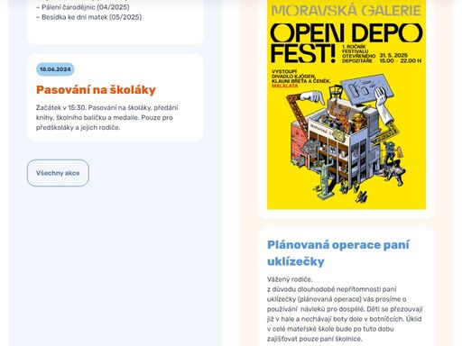 mš novoměstská je školka v městské části brno-řečkovice. je vybavená vším, co děti potřebuji a oceňují včetně velké zahrady s květinami a bylinkami.