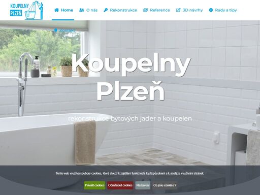 rekonstrukce bytových jader a koupelen