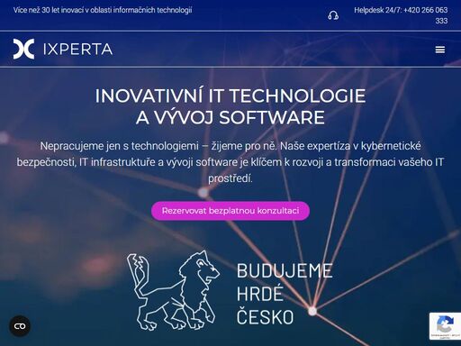 naše expertíza v kybernetické bezpečnosti, it infrastruktuře a vývoji software je klíčem k rozvoji a transformaci vašeho it prostředí.