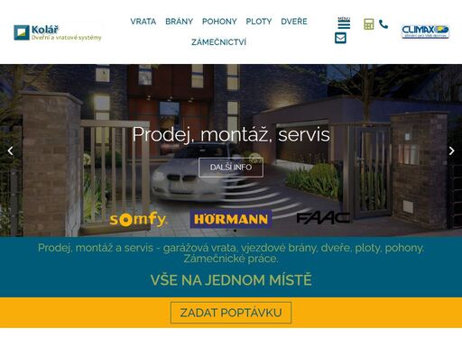prodej, montáž, servis garážových vrat a automatických pohonů. vlastní výroba vjezdových bran a vchodových branek dle přání zákazníka, realizace plotů.