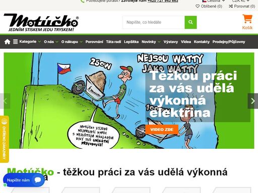 motúčko je vynikající pomocník při práci kolem domu, na zahradě, na statku, v lese i v průmyslu. ? objednejte přímo od výrobce isolit-bravo.
