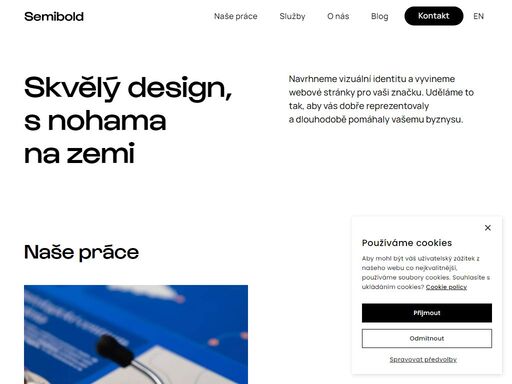design je jeden z nejjednodušších způsobů, jak nechat značku vyrůst. pomůžeme s tím té vaší.