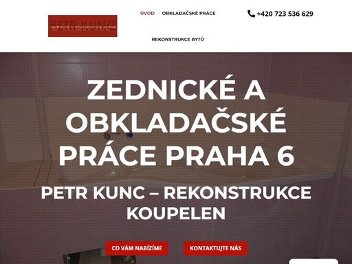 pokud se chcete zbavit umakartového jádra a mít opravdu moderní koupelnu, obraťte se na specialistu na rekonstrukce, který zajišťuje zednické a obkladačské práce v praze a okolí.