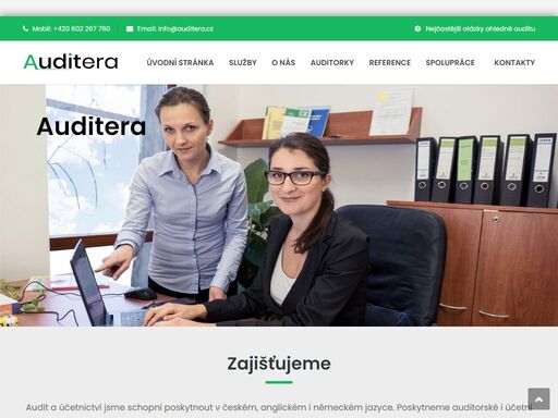 zajišťujeme finanční audit a účetnictví, naše zkušené auditorky vám pomohou s auditem nebo účetnictvím.
