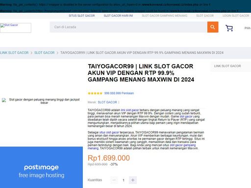 taiyogacor99 adalah link slot gacor terbaru dengan peluang menang yang sangat tinggi, menawarkan akun vip dengan rtp 99.9%. dengan sistem yang sudah terbukti, para pemain bisa meraih kemenangan maxwin dengan mudah. game slot gacor yang disediakan telah dipilih secara selektif dengan tingkat return to player (rtp) yang sangat menguntungkan, menjadikannya pilihan utama bagi pemain yang ingin mendapatkan kemenangan besar di tahun 2024.