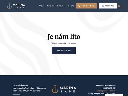 marina labe nabízí svým hostům komfortní ubytování v 11 pokojích, s celkovou kapacitou 26 lůžek. v budově se nachází 8 dvoulůžkových pokojů, 2 třílůžkové pokoje a 1 čtyřlůžkový pokoj.