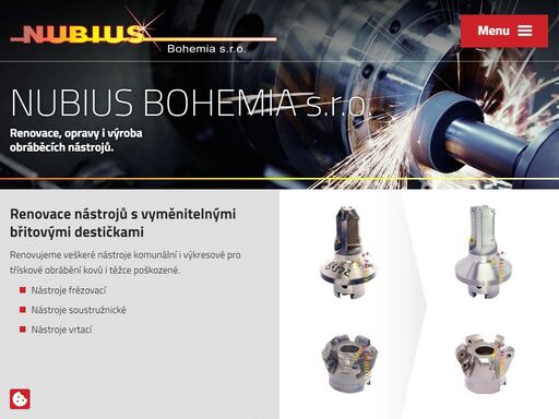 renovace, opravy i výroba obráběcích nástrojů.
