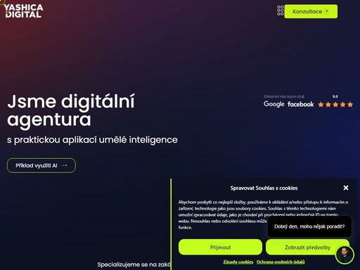 yashica digital je online marketingová agentura, která zajistí výkonnostní marketing, správa sociálních sítí, zakázkový vývoj e-shopů