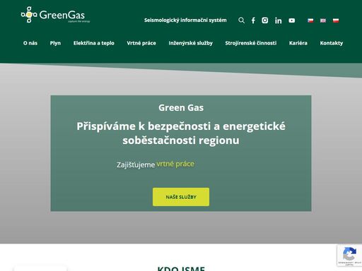 jsme lokální dodavatel plynu, elektřiny a tepla, nabízíme vrtné práce, strojírenské činnosti, vysoce specializované inženýrské služby a více jsme více než 60 let s vámi.